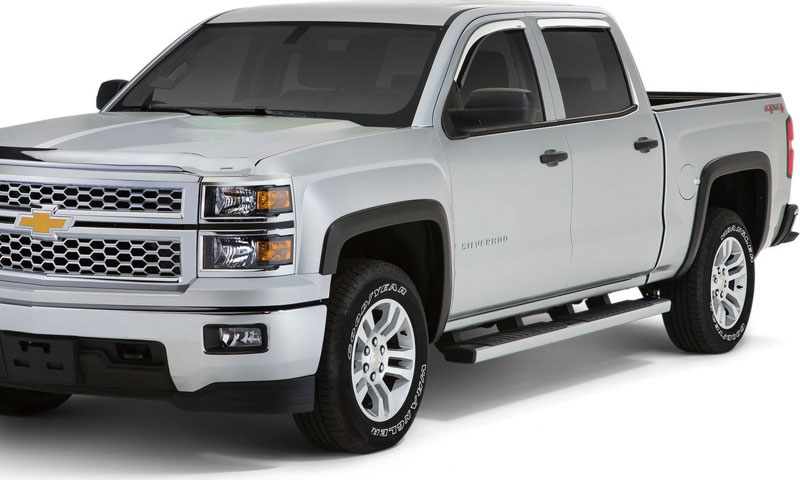 Stampede 8630-2 | 2015-2018 GMC Sierra 2500 HD 78.8/97.6in Bed Original Riderz Fender Flares 4pc Smooth; 2015-2018