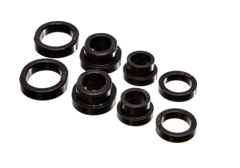 Energy Suspension 7.1116g | 95-03 Nissan Maxima Black Motor Subframe Bushing Set - front lower (Must reuse all; 1995-2003