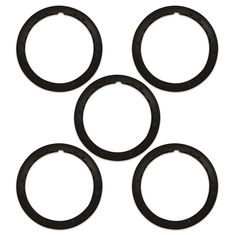 Ford Racing m-1021k-blb | 21-22 Bronco Bead Lock Trim Ring Kit - Black; 2021-2022