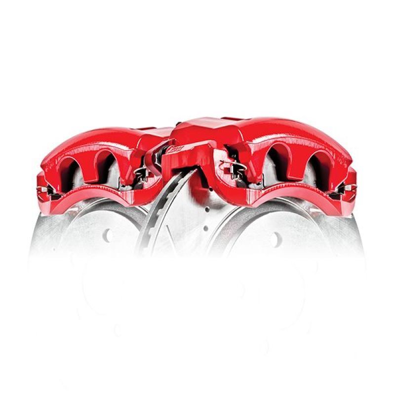 PowerStop s5534 | Power Stop 15-18 Jeep Renegade Front Red Caliper Pair w/ Brkt; 2015-2018