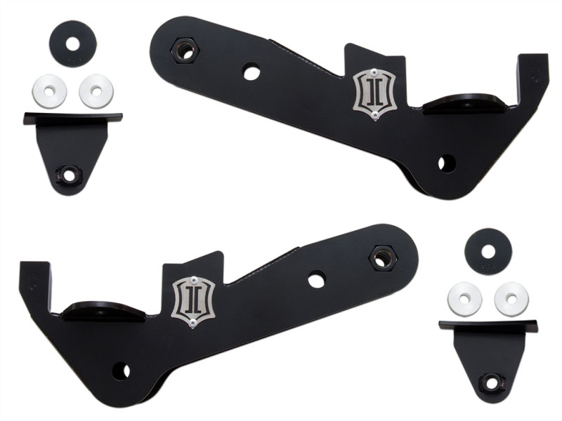 ICON 164504 | 2017+ Ford Super Duty 4 Link Frame Bracket Kit; 2017-2024