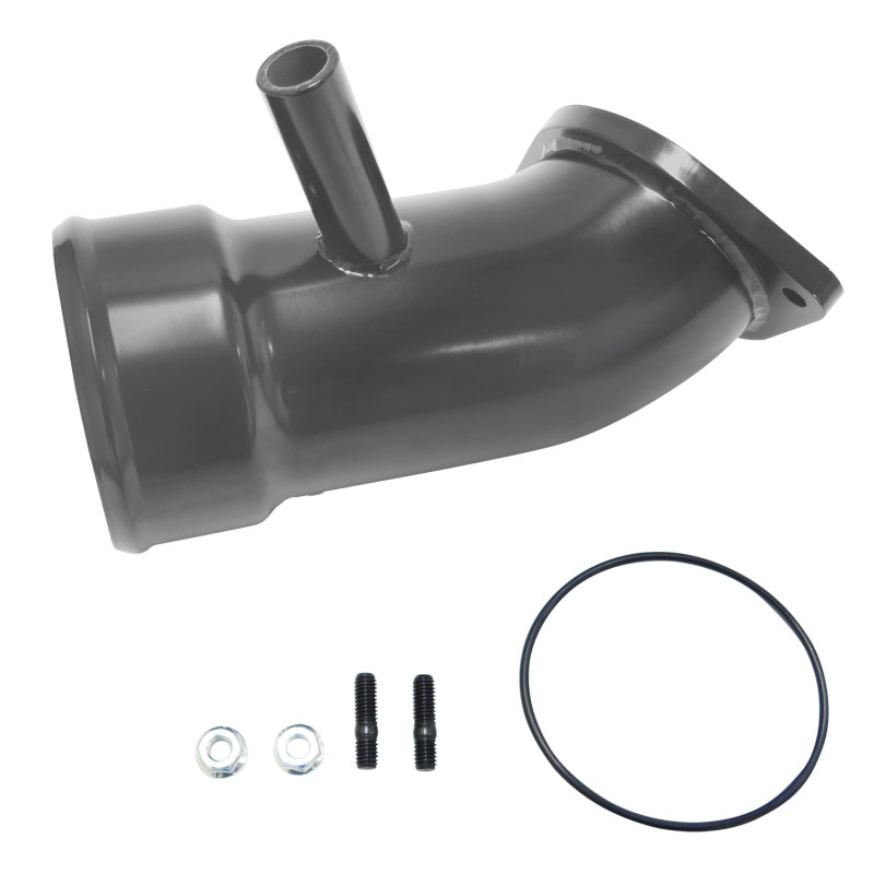 Wehrli wcf100721-gw | 17-19 Chevrolet 6.6L L5P Duramax 3.5in Intake Horn w/PCV Port - Gloss White; 2017-2019