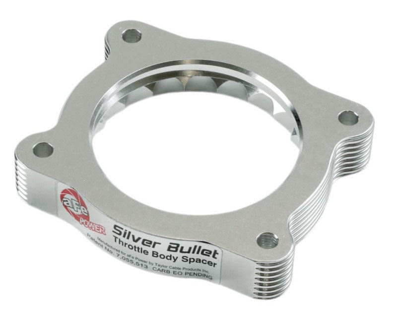 aFe 46-34018 | Silver Bullet Throttle Body Spacer 04-12 GM Colorado/Canyon L5 3.5L/3.7L; 2004-2012