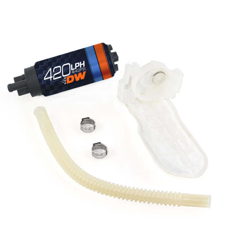 DeatschWerks 94211038 | Deatschwerks DW420 Series 420lph In-Tank Fuel Pump w/ Install Kit For 04-7 Cadillac CTS-V; 2004-2004