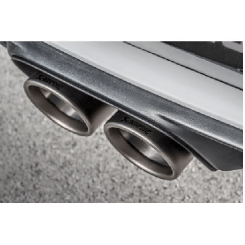 Akrapovic tp-t/s/17 | 2018 Porsche 911 GT3 (991.2) Tail Pipe Set (Titanium); 2018-2022