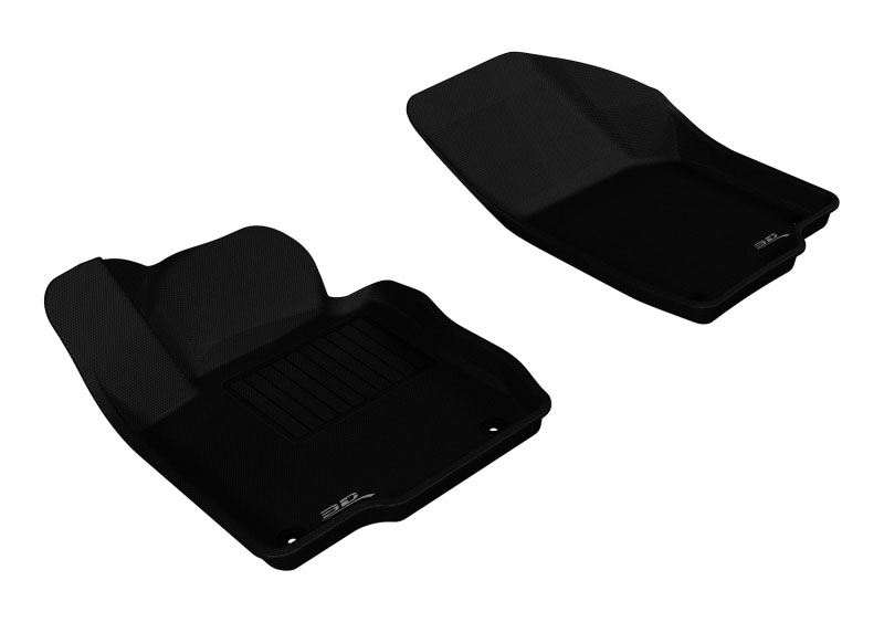 3D Maxpider l1vw05611509 | 3D MAXpider 2012-2019 Volkswagen Passat Kagu 1st Row Floormat - Black; 2012-2019