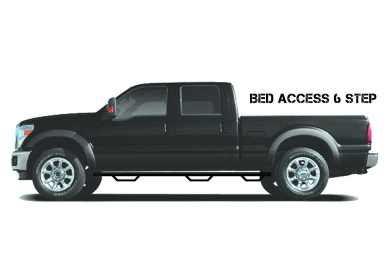 N-Fab d20112mc-6-tx | Nerf Step 19-20 Ram 2500/3500 Mega Cab 6.4ft Bed - Bed Access - Tex. Black; 2019-2022