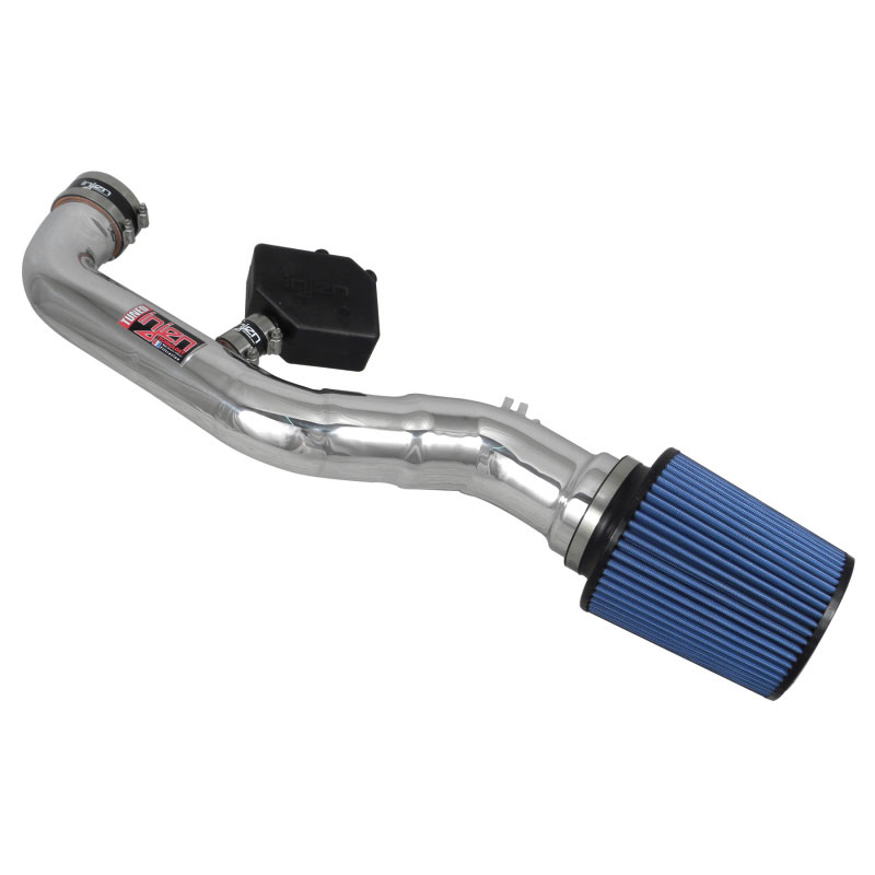 Injen PF1957P | Power-Flow Air Intake Nissan Pathfinder 4.0L V6 short ram w/ MR Technology and Web Nano-Fiber Dry Filter / no Air Box, Polished; 2005-2019