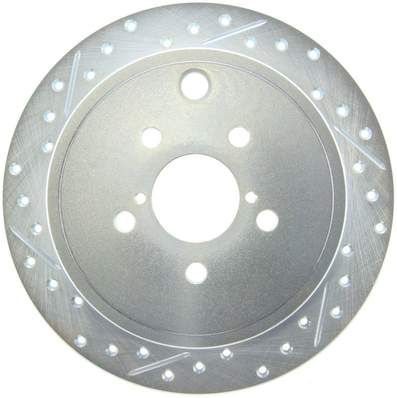 Stoptech 227.47029R | StopTech Subaru Forester Select Sport Drilled/Slotted Rotor, Rear Right; 2009-2013