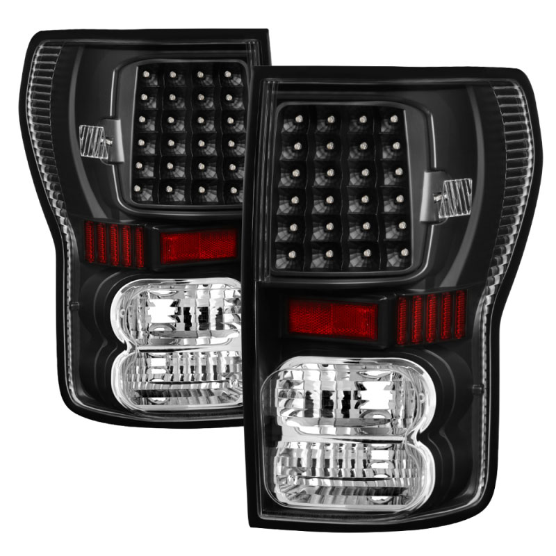 SPYDER 5013200 | xTune Toyota Tundra LED Tail lights - Black; 2007-2012