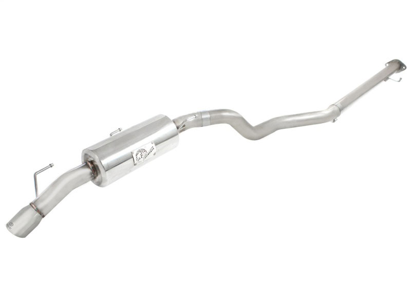 aFe 49-36109-P | Takeda Exhaust Cat-Back 304 Stainless Steel 11-14 Nissan Juke L4 1.6L (t) Polished Tip; 2011-2014