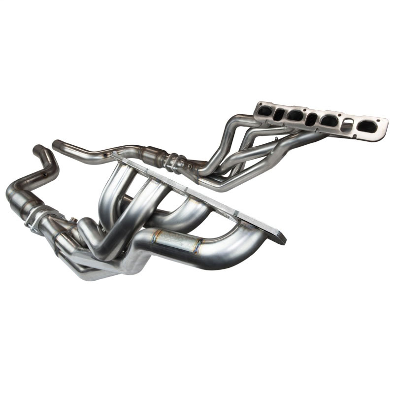 Kooks Headers 3103h530 | Kooks 2015+ Dodge Challenger/Charger SRT Hellcat 6.2L V8 Stepped Header w/ Green Connection Pipe; 2015-2023