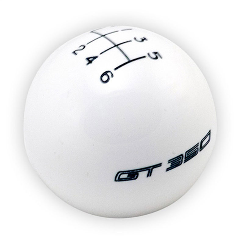 Ford Racing M-7213-M8SW | Ford Performance GT350 Shift Knob 6-Speed - White