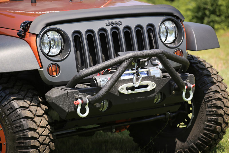 Rugged Ridge 11540.25 | Double X Striker Black 76-86 Jeep CJ 87-18 Jeep Wrangler; 1976-1986