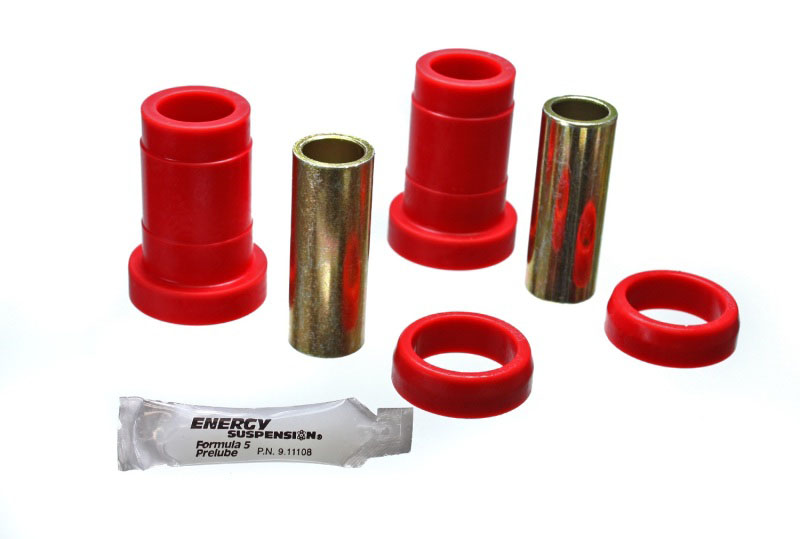 Energy Suspension 3.3123r | 63-72 GM C-10/C1500 PU 2WD/67-72 C-20/C2500 Red Rear End Control Arm Bushng Set; 1963-1972