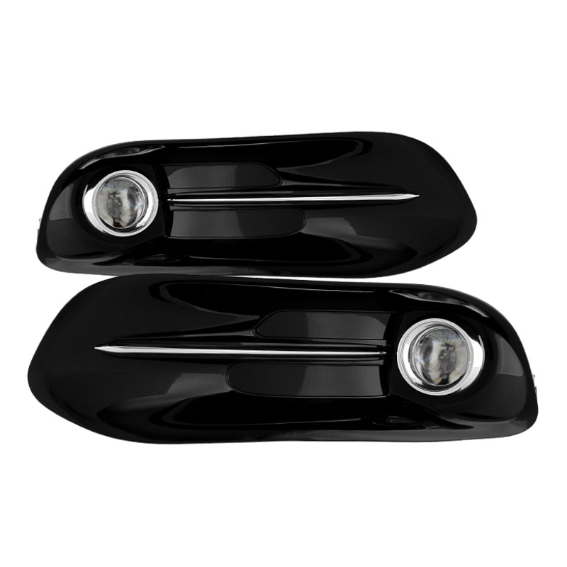 SPYDER 5080455 | Spyder Dodge Dart OEM Fog Light W/Universal Switch- Clear - (FL-DDART2013-C); 2013-2015