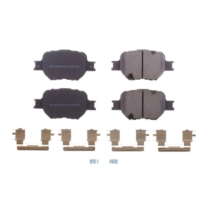 PowerStop 17817 | Power Stop 05-10 Scion tC Front Z17 Evolution Ceramic Brake Pads w/Hardware; 2005-2010