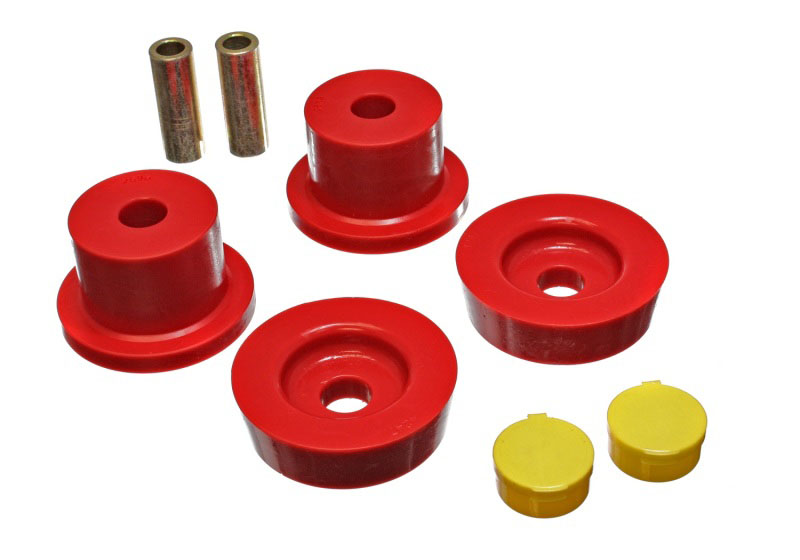 Energy Suspension 11.4101r | 90-97 Mazda Miata Red Rear Differential Bushing Set; 1990-1997