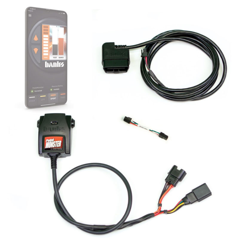 Banks Power 64310 | Pedal Monster Kit (Stand-Alone) - Molex MX64 - 6 Way - Use w/Phone