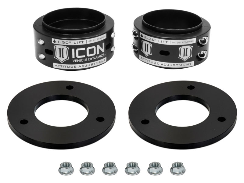 ICON ivd6130b | 2017+ Ford Raptor .5-2.25 AAC Leveling Kit; 2017-2021