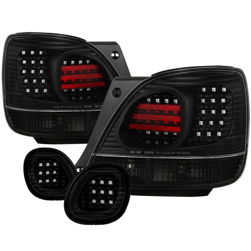 SPYDER 5084415 | Spyder 98-05 Lexus GS300 /GS400 4pc LED Tail Lights - Black (ALT-YD-LGS98-LED-BK); 1998-2005