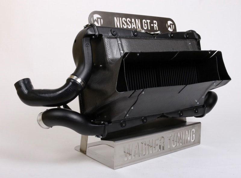 Wagner Tuning 200001055 | 08-10 Nissan GT-R 35 Competition Intercooler Kit; 2008-2010