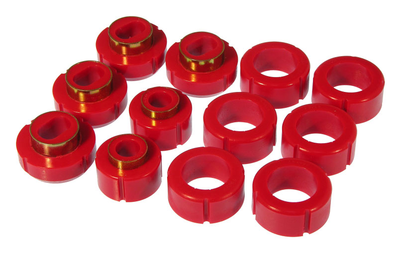 Prothane 7-115 | 82-04 GM 2/4wd S-Series Std Cab Body Mount - Red; 1982-2004