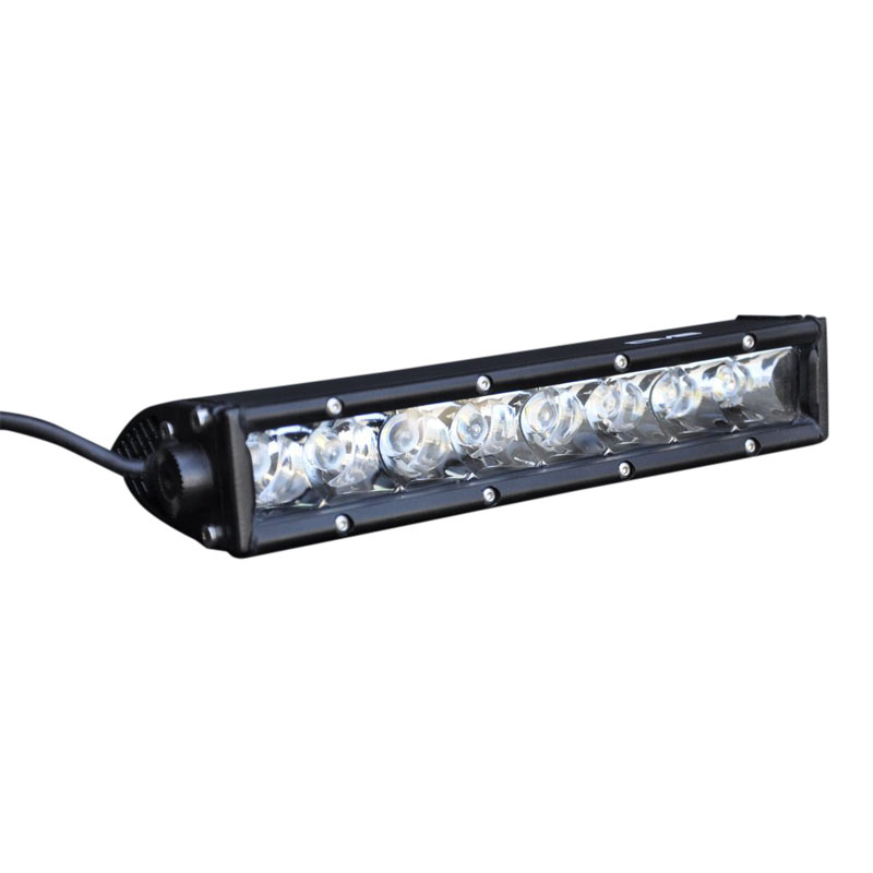 DV8 Offroad bs10e50w5w | SL 8 Slim 10in Light Bar Slim 50W Spot 5W CREE LED - Black