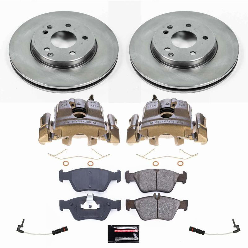 PowerStop kcoe3047 | Power Stop 99-00 Mercedes-Benz C230 Front Autospecialty Kit w/Calipers; 1999-2000