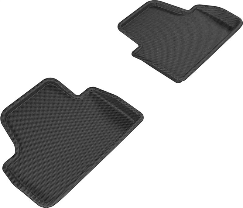 3D Maxpider l1bm06821509 | 3D MAXpider 14-20 BMW 4 Series Convertible Kagu 2nd Row Floormats - Black; 2014-2020