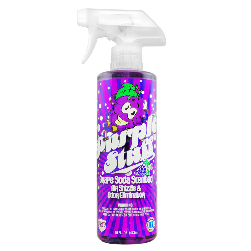 Chemical Guys air_222_16 | Purple Stuff Grape Soda Air Freshener & Odor Eliminator - 16oz (P6)