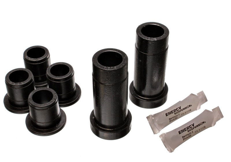 Energy Suspension 8.3103g | 84-88 Toyota Pick Up Black Front Lower and Upper Control Arm Bushing Set (must reu; 1984-1988