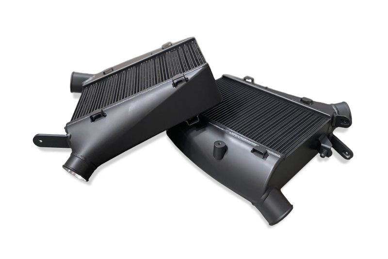 CSF 8194b | 2020+ Audi C8 RS6/RS7 High-Performance Intercooler System - Black; 2020-2023