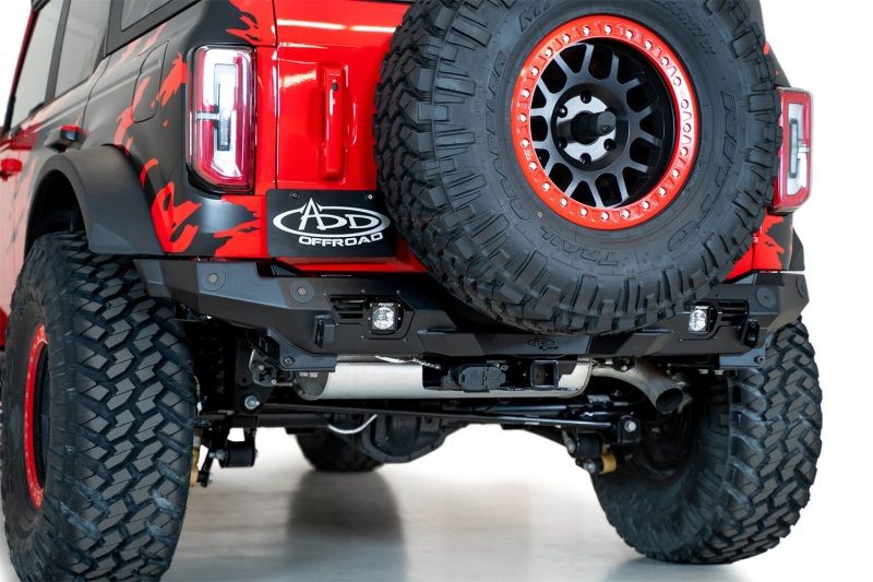 Addictive Desert Designs r230141090103 | 21-22 Ford Bronco Bomber Rear Bumper; 2021-2022