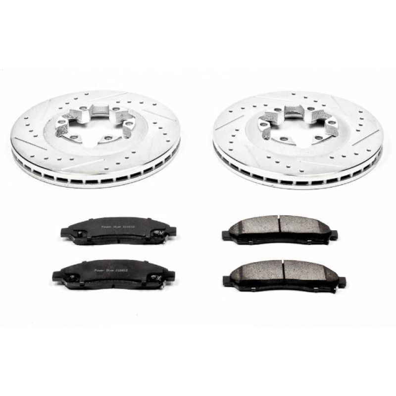 PowerStop k2066 | Power Stop 04-08 Chevrolet Colorado Front Z23 Evolution Sport Brake Kit; 2004-2008