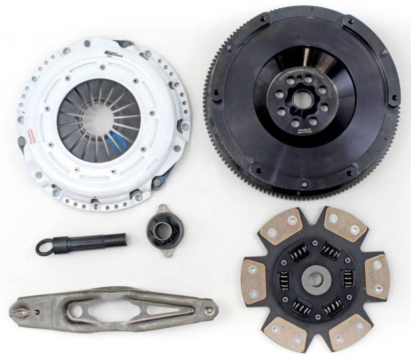 Clutch Masters 03465-hdc6-sk | 14-19 Mini Cooper 1.5L Turbo FX400 6-Puck Clutch Kit w/ Steel Flywheel; 2014-2019