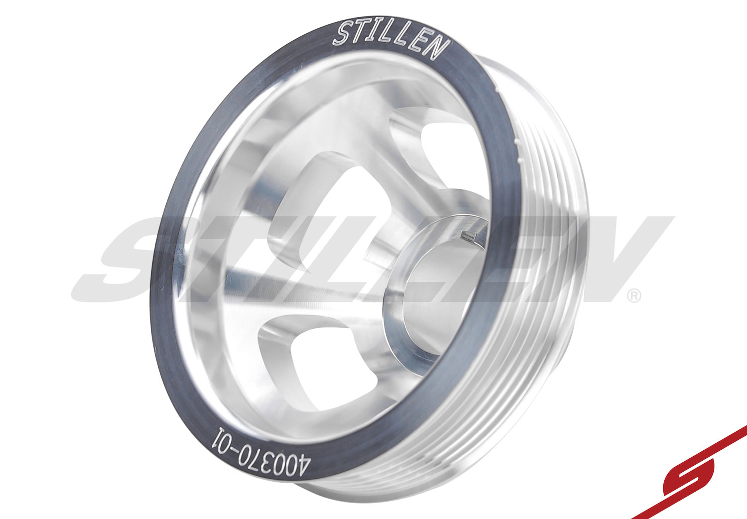 Stillen 400370 | STILLEN U/D Crank Pulley 09-17 370Z/ 08-13 G37 2Dr/ 07-08 G35 4Dr/ 350Z/ Fx35/ Q40/ Q50/ Q60 W/3.7L; 2007-2008