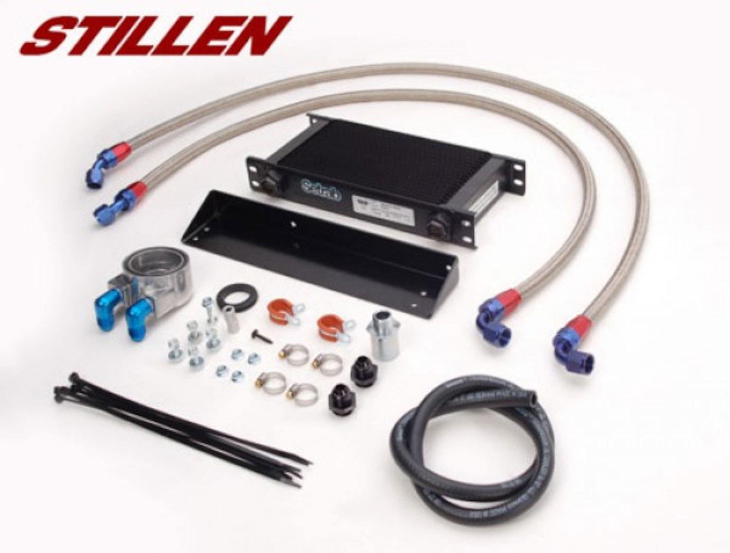 Stillen 400637 | STILLEN Setrab Street Oil Cooler Kit - 19 Row Core 08-13 G37/15 Q40/14-15 Q60 09-17 370Z(Exc Nismo); 2008-2013