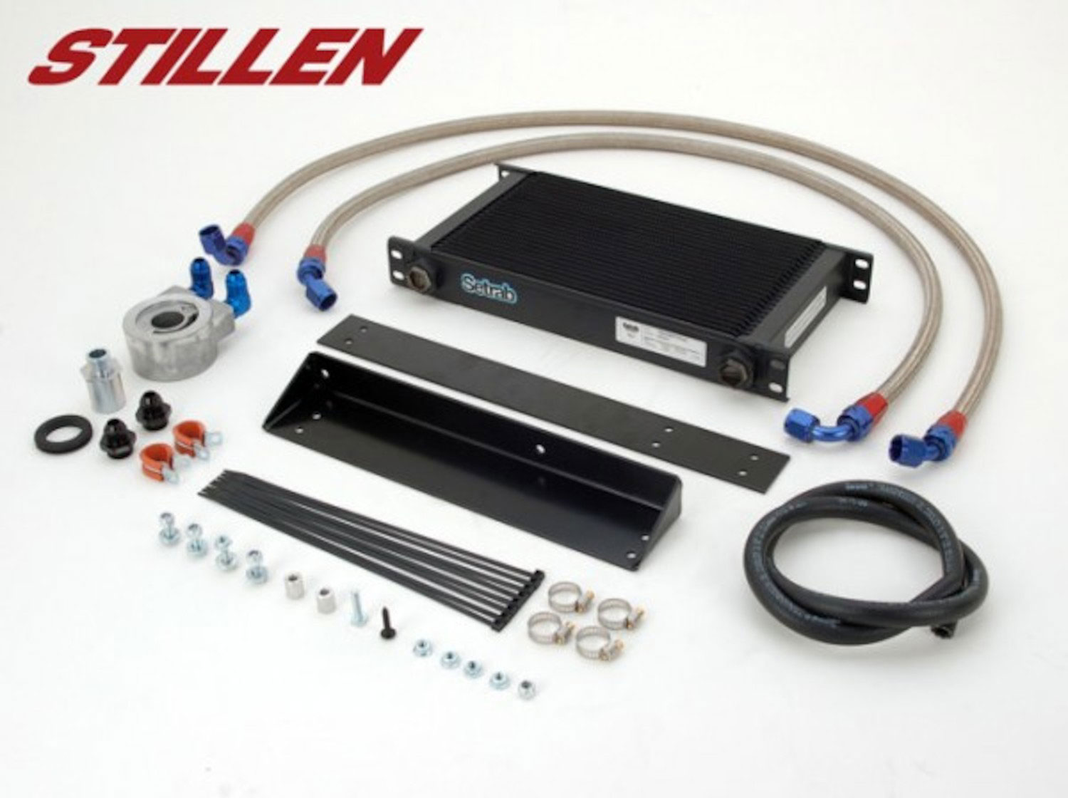 Stillen 400638 | STILLEN Setrab Race Oil Cooler Kit - 25 Row Core - 09-11 370Z(Exc Nismo)/08-13 G37/15 Q40/14-15 Q60; 2008-2013