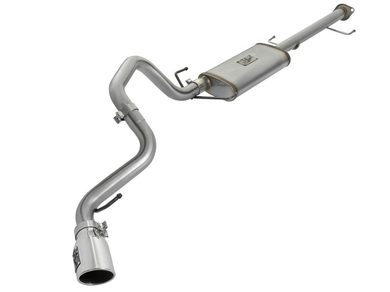 aFe 49-46027-P | MACH Force Xp 2.5in SS Cat-Back Single Side Exit Exhaust w/Polished Tips 07-14 Toyota FJ Cruiser; 2007-2014