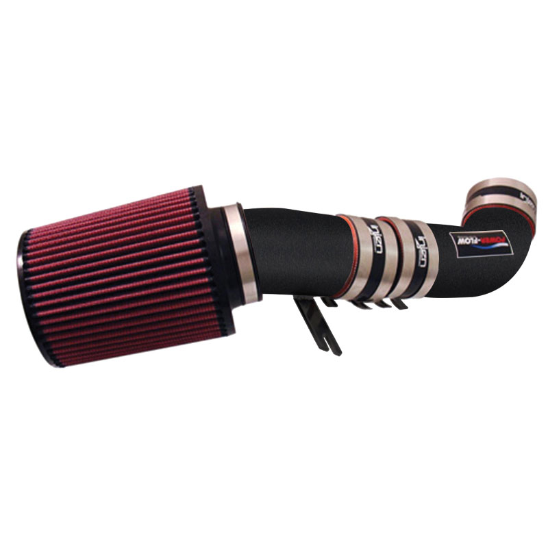 Injen PF7021WB | Power-Flow Air Intake Chevy Blazer 4.3L V6 Tuned 3 1/2in Air Intake System with SuperNano-Web Dry Filter, Wrinkle Black; 1994-2004