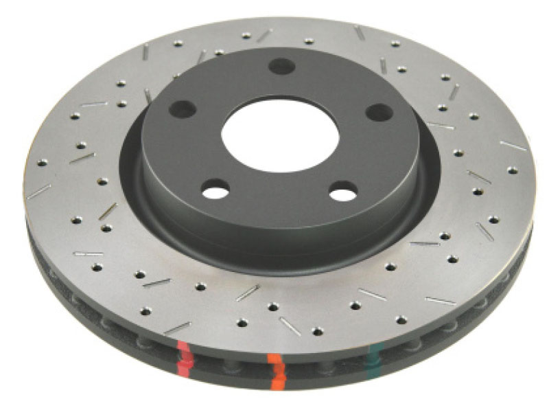 DBA 42635xs | 2011 Dodge Durango (w/350mm Front Rotor) Front 4000 Series Drilled & Slotted Rotor; 2011-2011