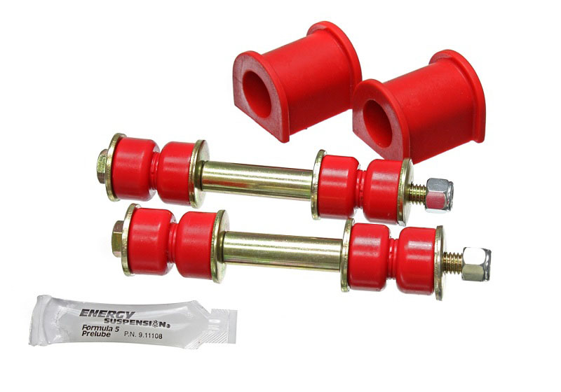 Energy Suspension 7.5117r | 87-95 Pathfinder Red 24mm Front Sway Bar Frame Bushings; 1987-1995