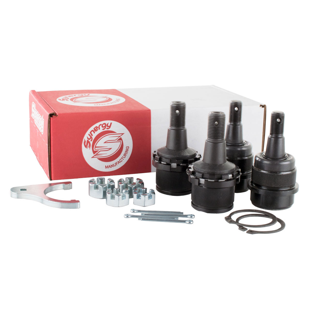 Synergy Mfg 4123kn | Synergy 03-13 Dodge Ram 1500/2500/3500 HD 4x4 Knurled Adjustable Ball Joint Kit; 2003-2013