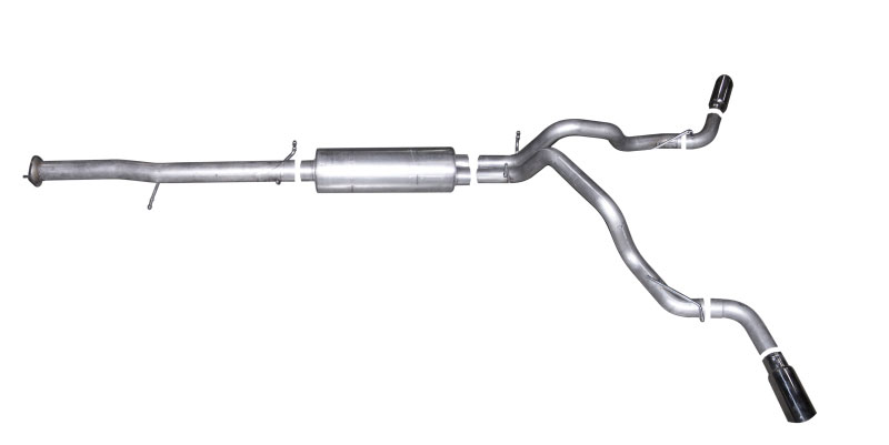 Gibson 65579 | 07-09 GMC Sierra 1500 Denali 6.2L 3in Cat-Back Dual Extreme Exhaust - Stainless; 2007-2009