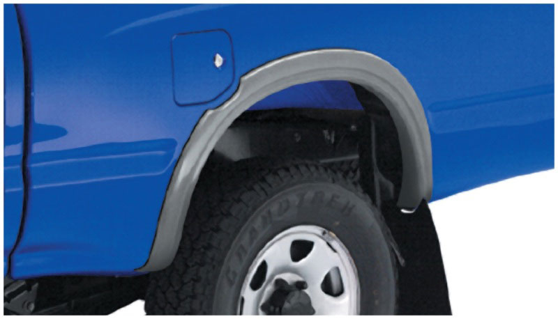 Bushwacker 31030-11 | 95-04 Toyota Tacoma Fleetside Extend-A-Fender Style Flares 2pc w/ 4WD Only - Black; 1995-2004