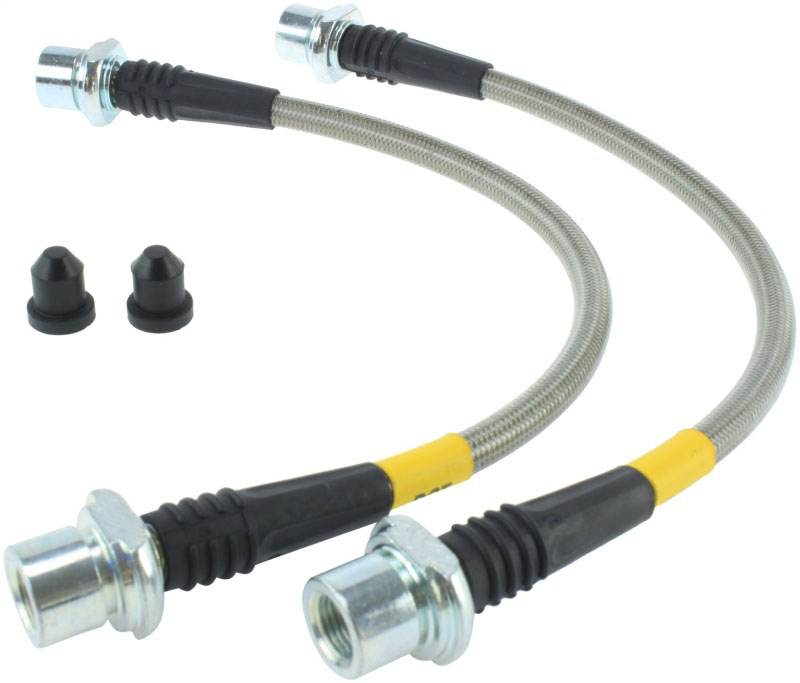 Stoptech 95044007 | StopTech Stainless Steel Front Brake lines for 95-07 Toyota 4 Runner; 1995-2007