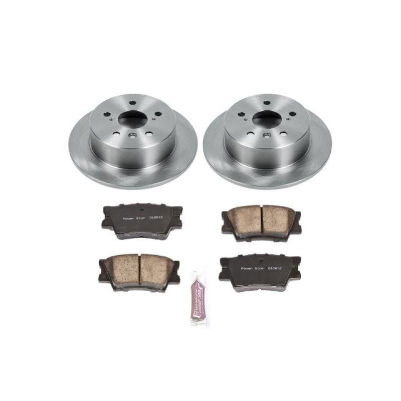 PowerStop koe6520 | Power Stop 13-18 Lexus ES300h Rear Autospecialty Brake Kit; 2013-2018