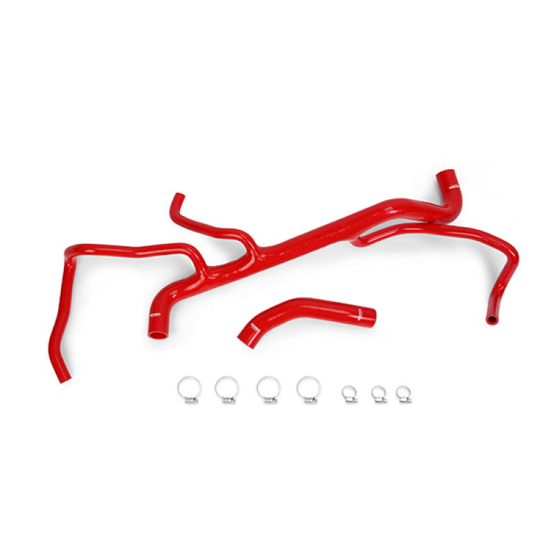 Mishimoto mmhose-cam8-16rd | 16+ Chevy Camaro SS Silicone Radiator Hose Kit - Red; 2016-2020