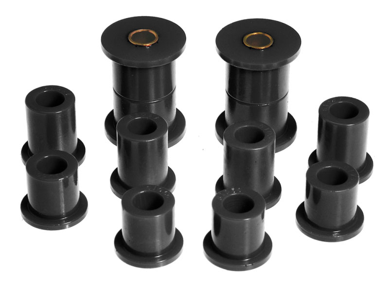 Prothane 18-1005-BL | 89-95 Toyota Truck 2wd Rear Spring & Shackle Bushings - Black; 1989-1995